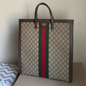 ‼️SOLD‼️ Ophidia GG Supreme Canvas Tote